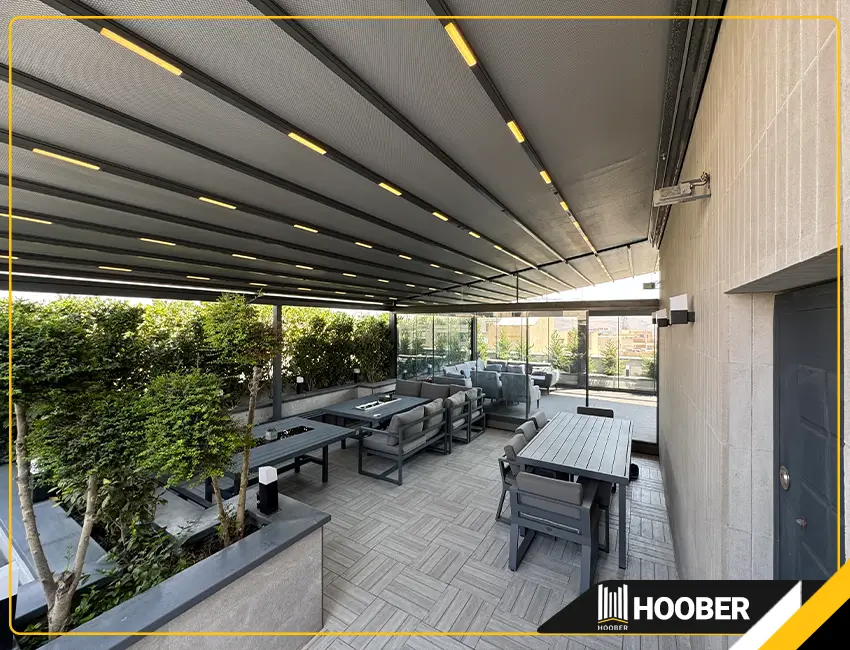 Private Roof Garden Project view 3