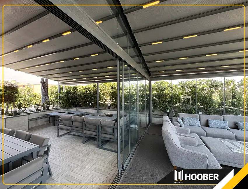 Private Roof Garden Project view 4