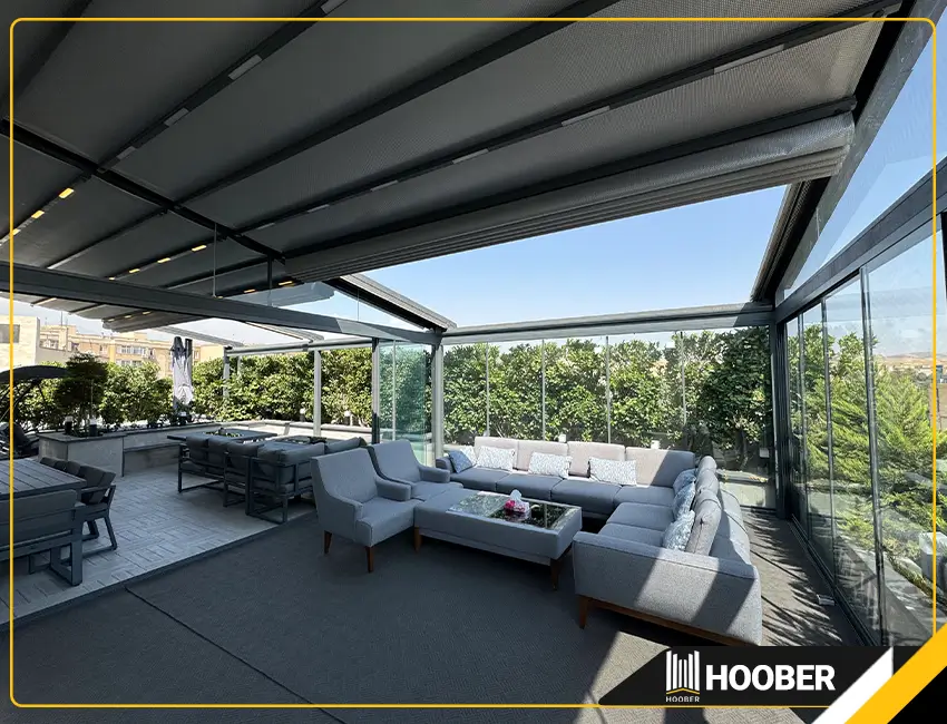Private Roof Garden Project view 5