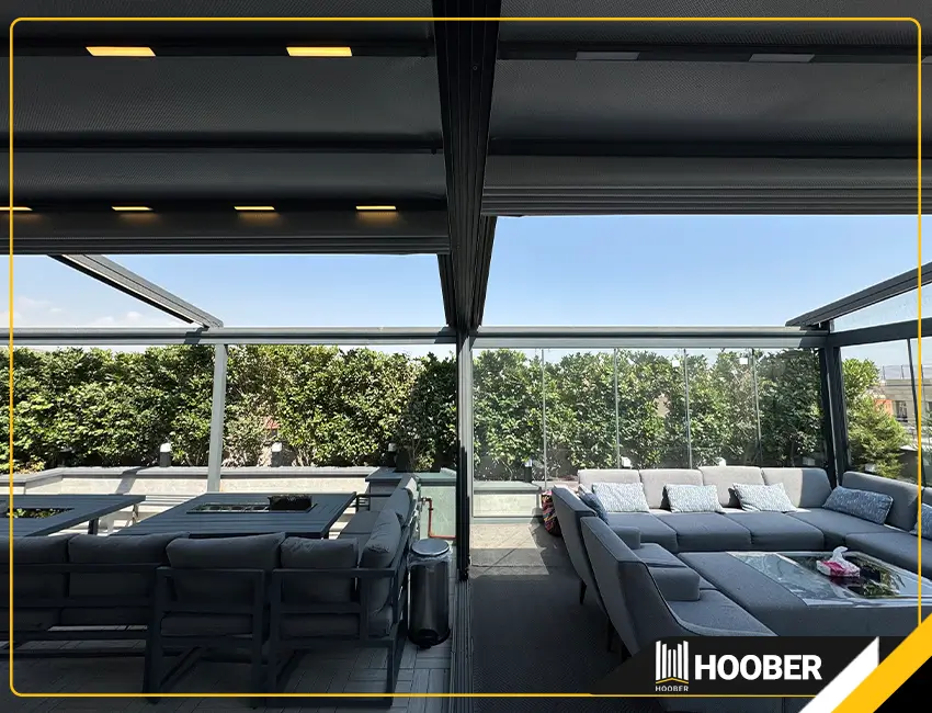 Private Roof Garden Project view 6