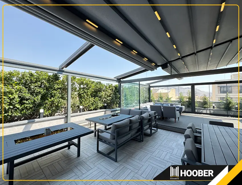 Private Roof Garden Project view 7