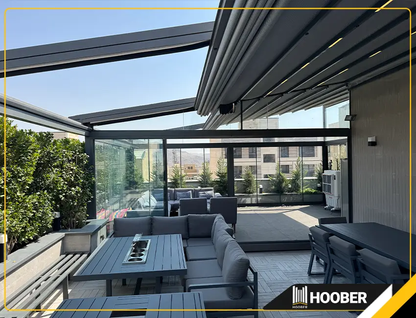 Private Roof Garden Project view 8